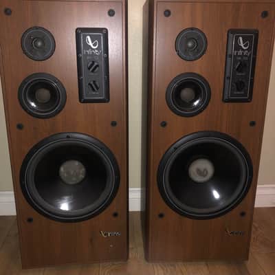 Infinity SM122 Speakers 1980's - Great Condition image 1