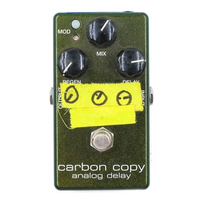 MXR M169 Carbon Copy Analog Delay Owned by Deryck Whibley Of Sum 41 image 1