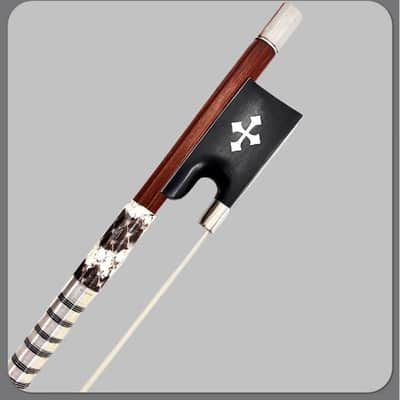 3pcs NEW 4/4 Size Pernambuco Violin Bow Good Balance Natural Mongolian Horse hai image 3