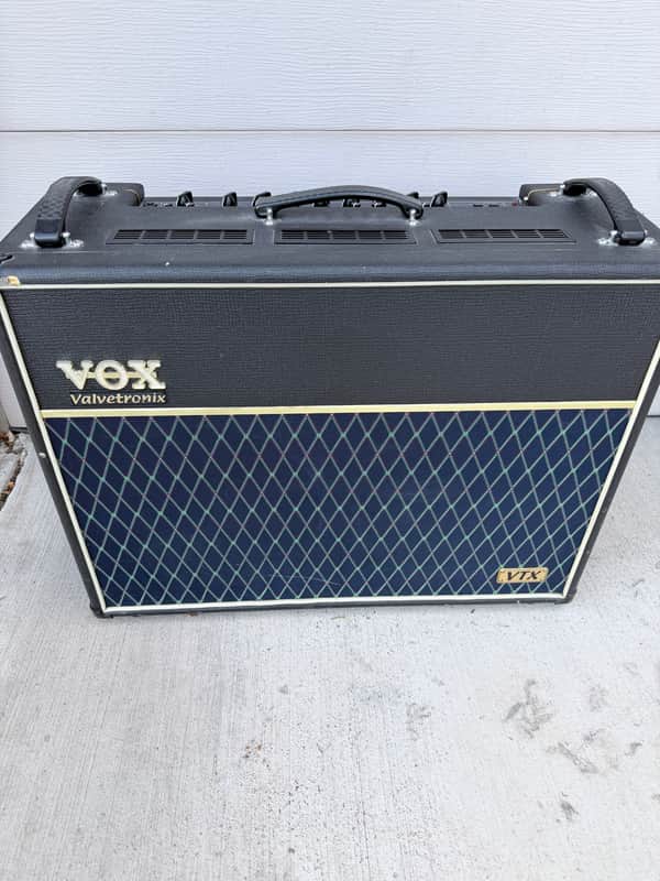 Vox VOX AD120VTX Valvetronix Modeling Amp + VOX Foot Controller 2000s - Black