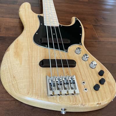Xotic XJ Jazz-Style 4-String Bass Guitar Natural Aged Finish Maple Neck 2485 image 4