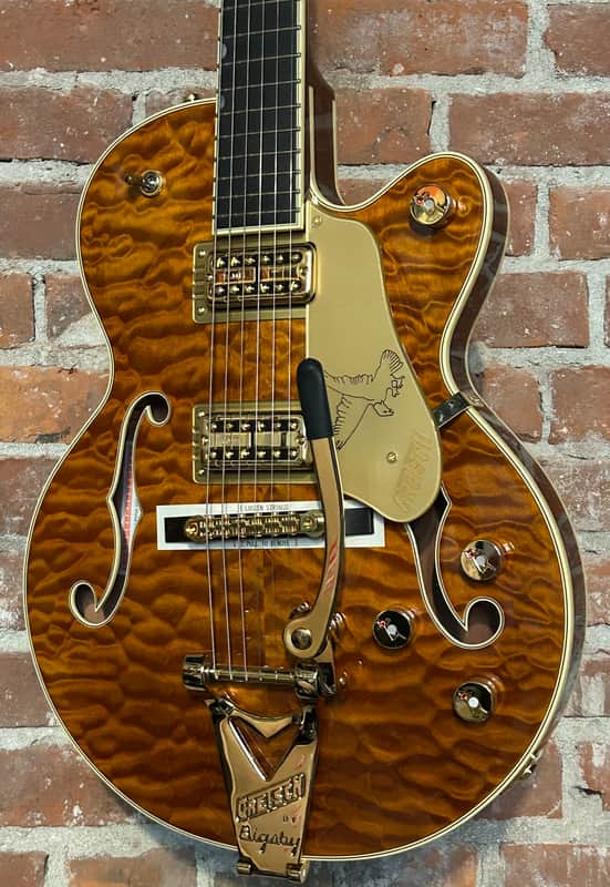 Gretsch Limited Edition Falcon Center Block Jr. 2025 - Roundup Orange, Ships Super Fast, Killer Pro Set Up Included! image 1