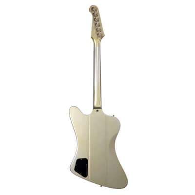 1965 Gibson Firebird III - Silver Mist Poly - RARE! Wide Nut, Non-Reverse Headstock - Original Vintage Custom Color Electric Guitar - 1 of 1? WOW! image 10