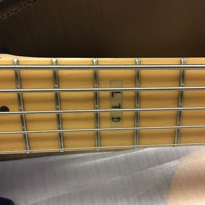 ESP/LTD Surveyor 415 Bass Guitar Quilt Blue Electric Bass image 4