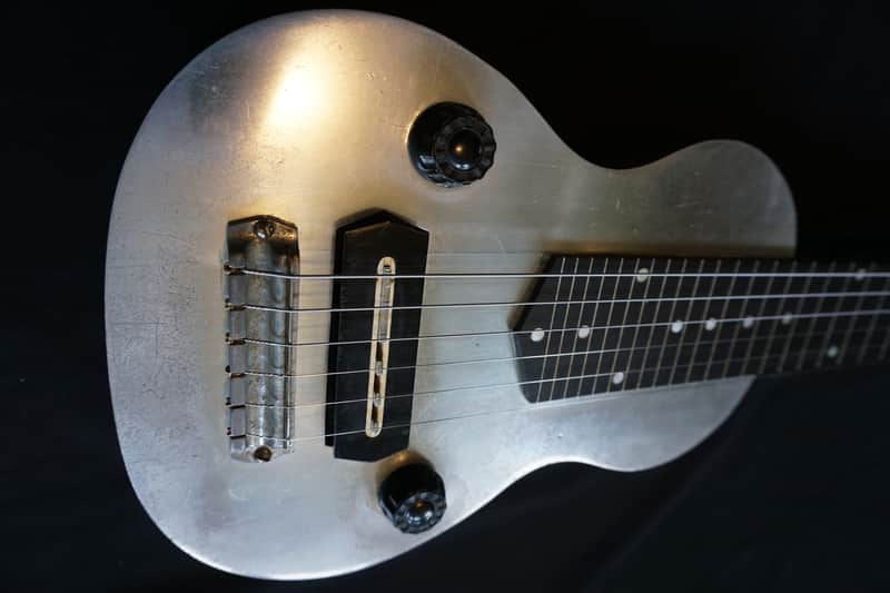 Rare Vintage Gibson E-150 1936 Aluminum Lap Steel, Gibson's First Electric Guitar image 1