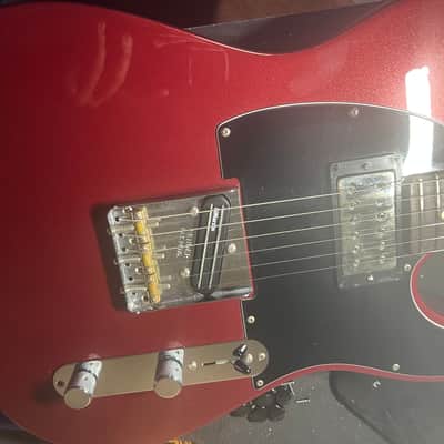 Fender American Performer Telecaster Hum with Rosewood Fretboard 2018 - Present - Aubergine image 1