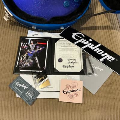 Epiphone Tommy Thayer Signature "Electric Blue" Les Paul Standard 2020 Electric Blue image 10