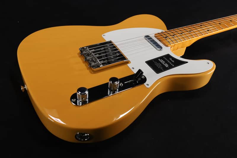 Fender Vintera III Late 50s Telecaster Maple Fingerboard Butterscotch Blonde 129 image 1