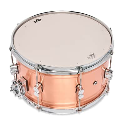 PDP PDSN0814NBCC Concept 8x14" Snare Drum – Brushed Copper Shell image 2