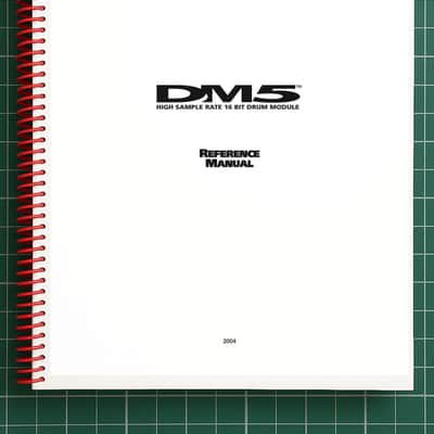 Alesis DM-5 — Reference Manual User Guide Instructions — 61 Pages — USA Made