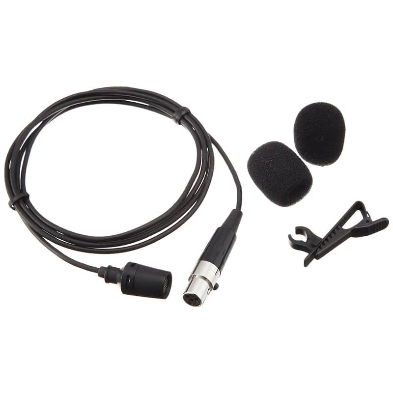 Shure CVL-B/C-TQG Centraverse Lavalier Condenser Mic w/ TA4F Condenser image 2