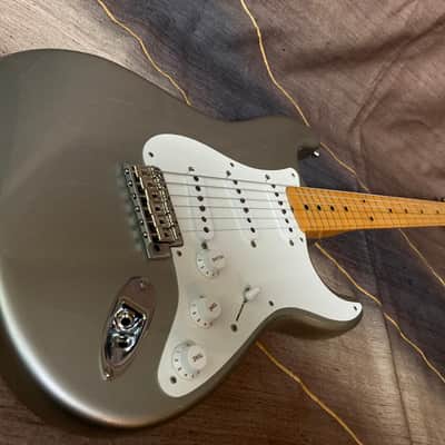 Fender American Original '50s Stratocaster with Maple Fretboard 2020 - 2022 - Inca Silver image 8