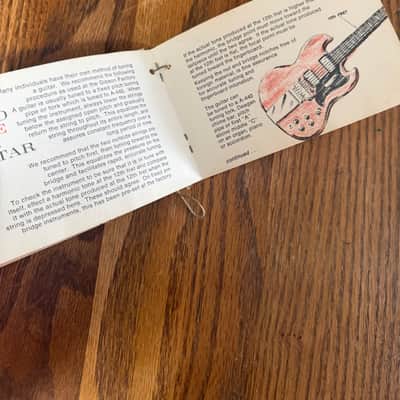 1976 Gibson Hummingbird Custom Owner’s Manual 1970's image 7