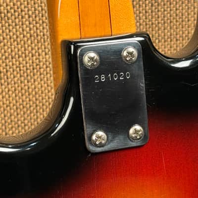 1966 Vox Harlem V244 3-Color Sunburst Factory Scalloped Neck image 15