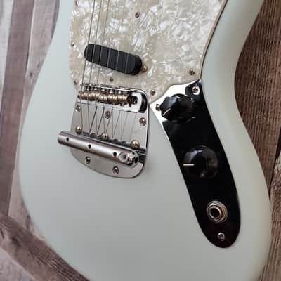 Fender American Performer Mustang with Rosewood Fretboard 2022 - Satin Sonic Blue image 5