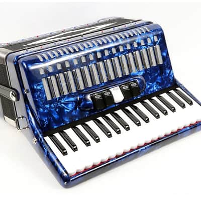 Sofiamari SM3472 34 Piano 72 Bass Button Accordion 2010s - Dark Blue Pearl image 1