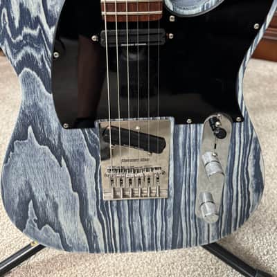 Fender Sandblasted 2018 Blue stain image 1