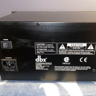 DBX 1231 Single Channel 31-Band Graphic Equaliser image 4