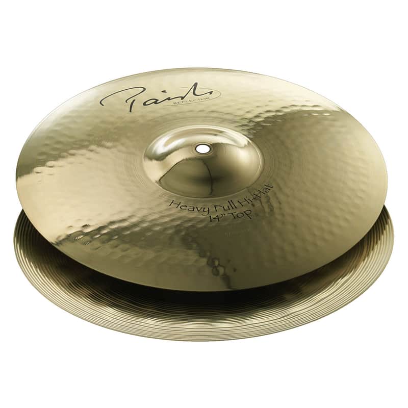 Paiste 14" Signature Reflector Heavy Full Hi-Hat Cymbals (Pair) image 1