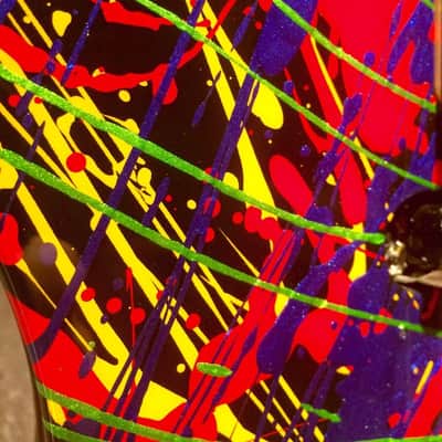 2010 New Old Stock Phil Collen Splatter Jackson Custom Shop PC1 Signed 30th image 7