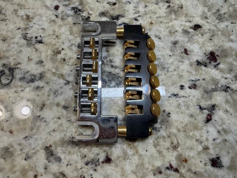 Schaller 456 Wrap Around Bridge for Gibson Type Guitars image 1