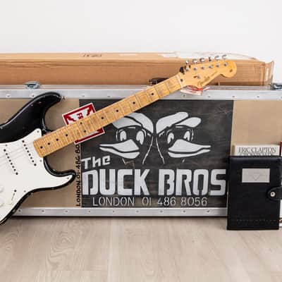 2006 Fender Masterbuilt Chris Fleming Eric Clapton Blackie Tribute Mint w/ Duck Bros Case, Tags, Receipt image 1