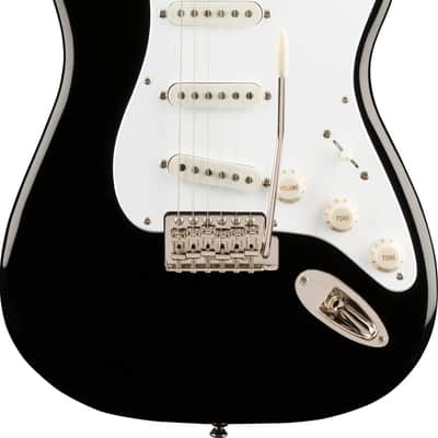 Squier Classic Vibe '50s Stratocaster Electric Guitar Maple FB, Black image 1