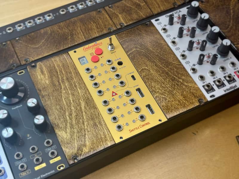 Endorphin.es Shuttle Control Eurorack Synth Module 2017 - Present - Gold image 1