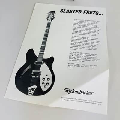 Rickenbacker Dealer Pack – Complete Transonic Era Portfolio 1973 image 14