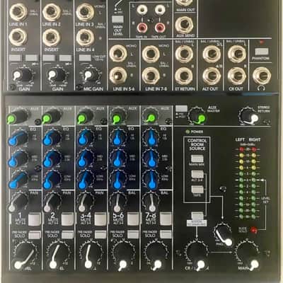 Mackie 802VLZ4 8-Channel Mic / Line Mixer 2026 - Black image 2