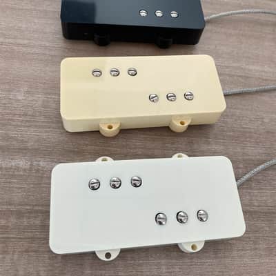 Wide Range Layout, Jazzmaster Humbucker Cancelling pickup Neck or Bridge Pickup,Screw adjustment pole piece,Alnico 5 - Neck / Black image 1