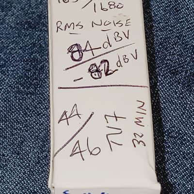 12AX7A Sylvania MaxiPreamp2/TV7 Tested ( 1 )Tube Lot image 2