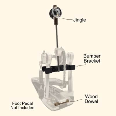 Native Tongue Percussion Pedal Percussion Kit Jingle - PPK-JNG image 2