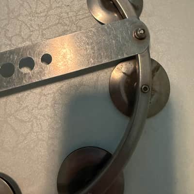 Vintage Original Ralph Kester Ching Ring Hi-Hat Tambourine, Exceptional Condition. image 3