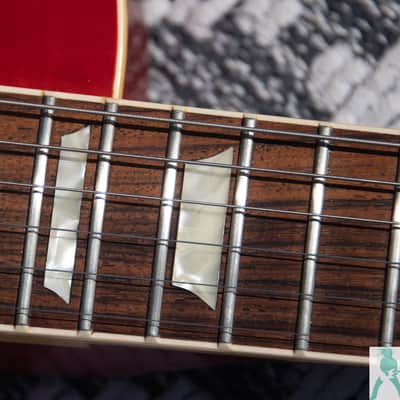 1981 Tokai Love Rock LS120 Vintage Burst - Killer Flame Top Guitar w Nitro Finish & Pro Set Up w Perfect Frets/Action/Intonation! image 14