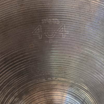 Paiste 14" 404 Medium Hi-Hat Cymbals (Pair) image 3