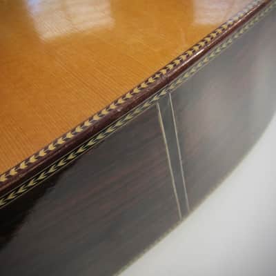 Palmer Classical Guitar Model Model PC-15 Traditional Guitar of Valencia Spain Herringbone Circa-1970s-Natural Rosewood image 15