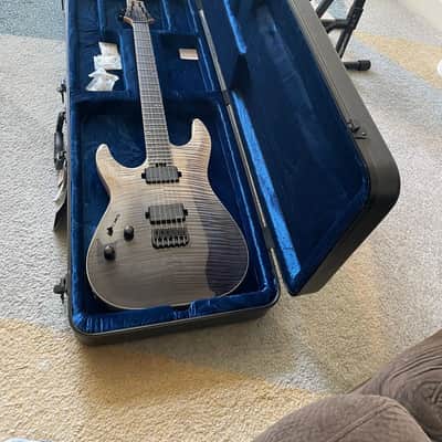 Schecter C-1 SLS Elite Left-Handed 2018 - Present - Black Fade Burst image 7