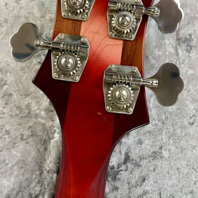 Rickenbacker 4001 C64 Mod. - Firegro "Psychedelic Paint - [4.50Kg] image 6
