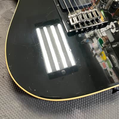 Schecter Saturn (PT) Dallas Era Mid '80s Black image 4