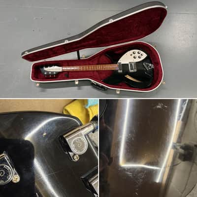 2000 Rickenbacker 330 In Jetglo image 9
