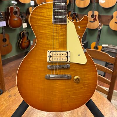 2023 Gibson Custom Shop Les Paul Standard ‘58 Reissue VOS TRG Stinger Series Lemon Burst image 2