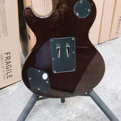 Dean Dean Thoroughbred Select Floyd Quilted Maple (2021) in Natural Black Burst On Sale 6/15-6/20! image 6