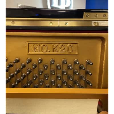 PIANOFORTE VERICALE KAWAI MOD.K20 NERO LUCIDO image 10