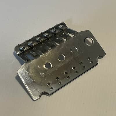 2000's Japan Jackson Licensed JT-580 Floyd Rose Tremolo Bridge Chrome Base Plate image 7