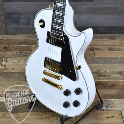 Gibson Custom Shop Les Paul Custom - Alpine White with Hardshell Case image 11