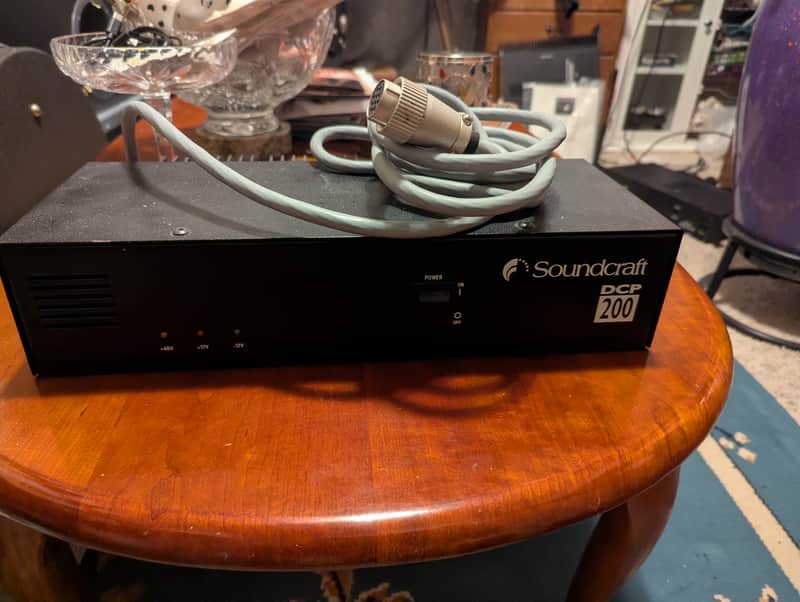 Soundcraft power suppy CPS 200 Mid 90's is my best guess ? - Black image 1