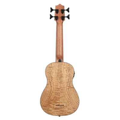 Kala Quilted Ash Acoustic-Electric Fretted U-BASS Ukulele image 4