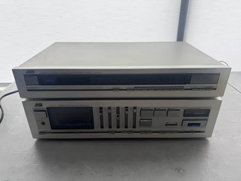 JVC A-X50 Stereo Amplifier Integrated Receiver & JVC T-X30 Tuner Tested Working image 1