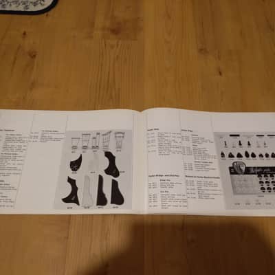 Vintage Circa Early 1970's Hofner Full-Line Catalog! Rare Original Case Candy, Paperwork! image 14